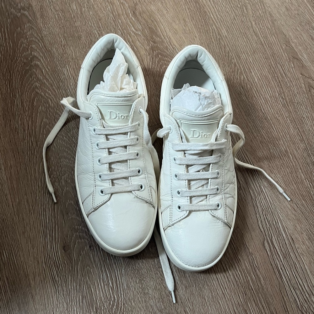 🔥DIOR SNEAKERS WHITE Size 7